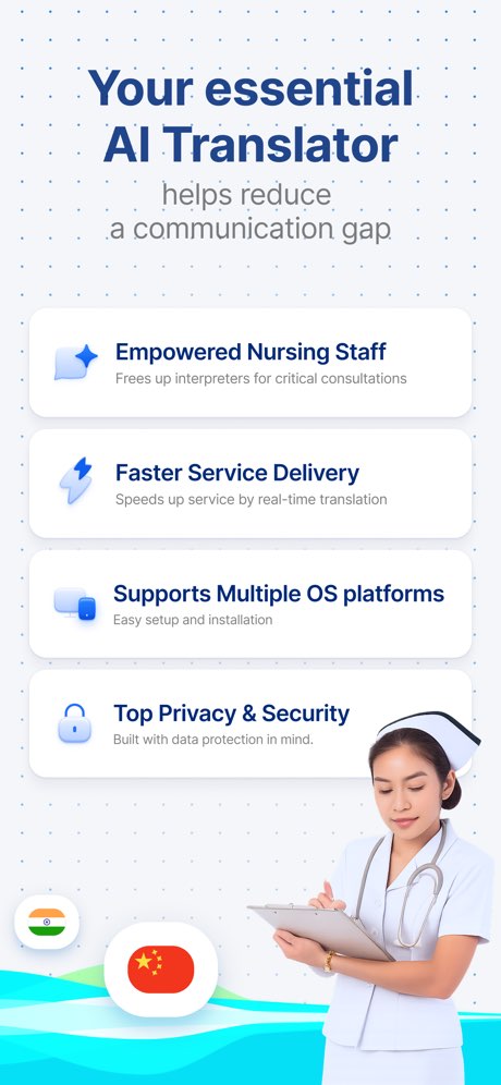Your essential AI Translator helps reduce a communication gap