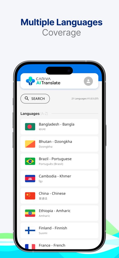 Multiple Languages Coverage